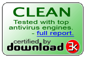 WinParrot antivirus report at download3k.com